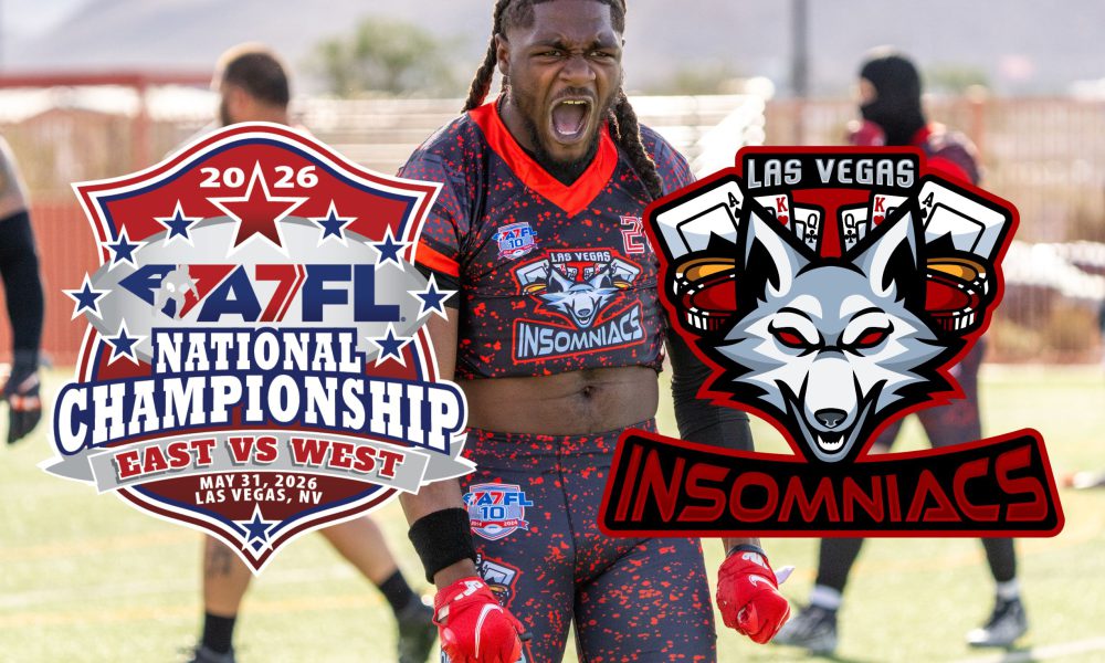 Las Vegas Insomniacs Capture Third A7FL Championship, Defeat